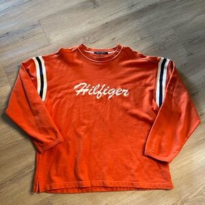 Tommy Hilfiger Bold Orange Crewneck Sweater